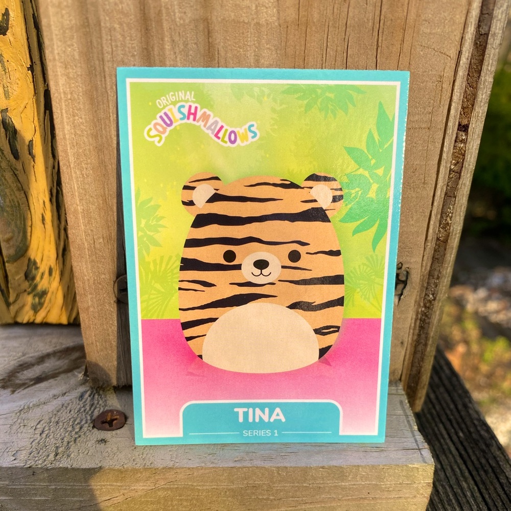 Squishmallows Trading Card Tina Series 1